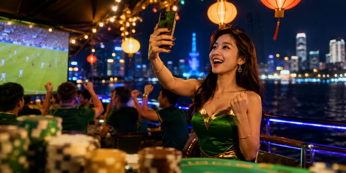 Người dùng Đà Nẵng theo dõi bóng đá và đặt cược tại chợ đêm sôi động