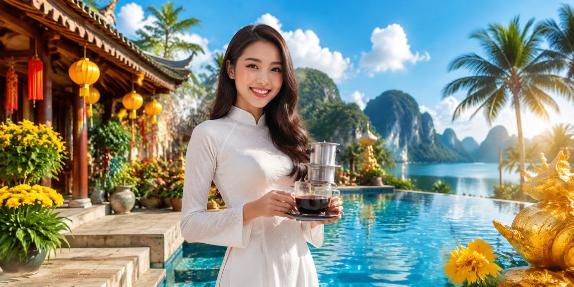 Người dùng Ninh Bình trong trang phục áo dài tìm hiểu mẹo cá cược