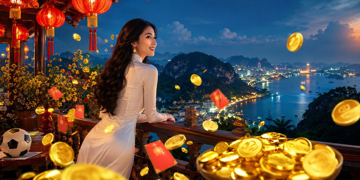 Người dùng Ninh Bình xem kèo bóng đá với đèn lồng truyền thống trong đêm